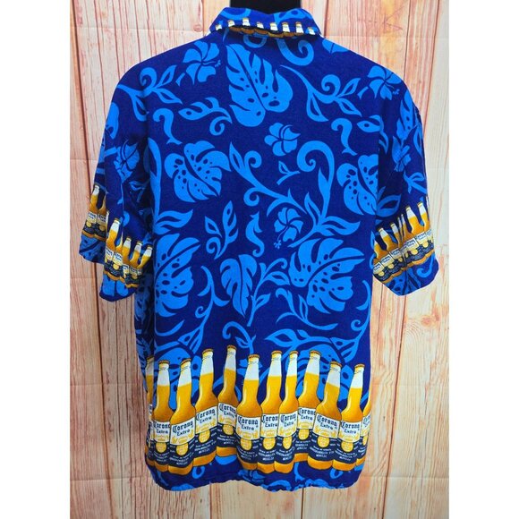 Corona Extra Beer Hawaiian Rayon Shirt XXL - Picture 2 of 7